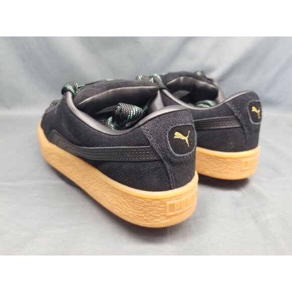 Puma Suede XL Skate Jr Sneakers Black Vine Gum Boys Size 6 NEW NO BOX! - Picture 7 of 12